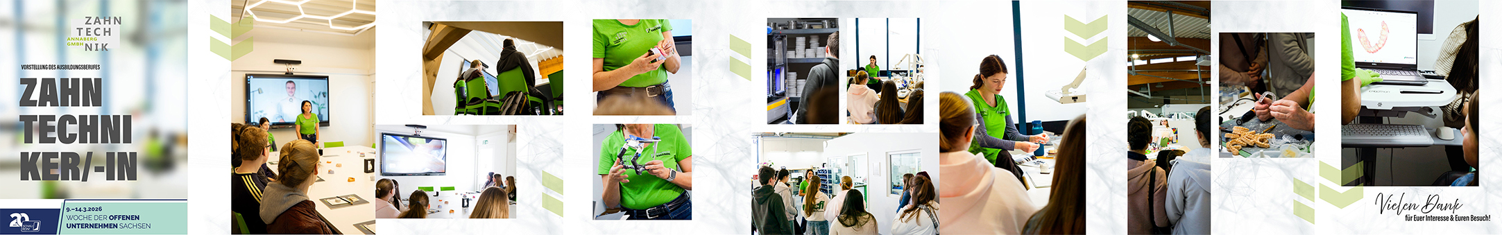 Bilder-Zusammenfassung der Woche der offenen Unternehmen bei uns 